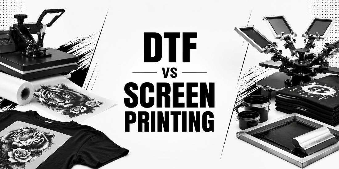 DTF vs Screen Printing